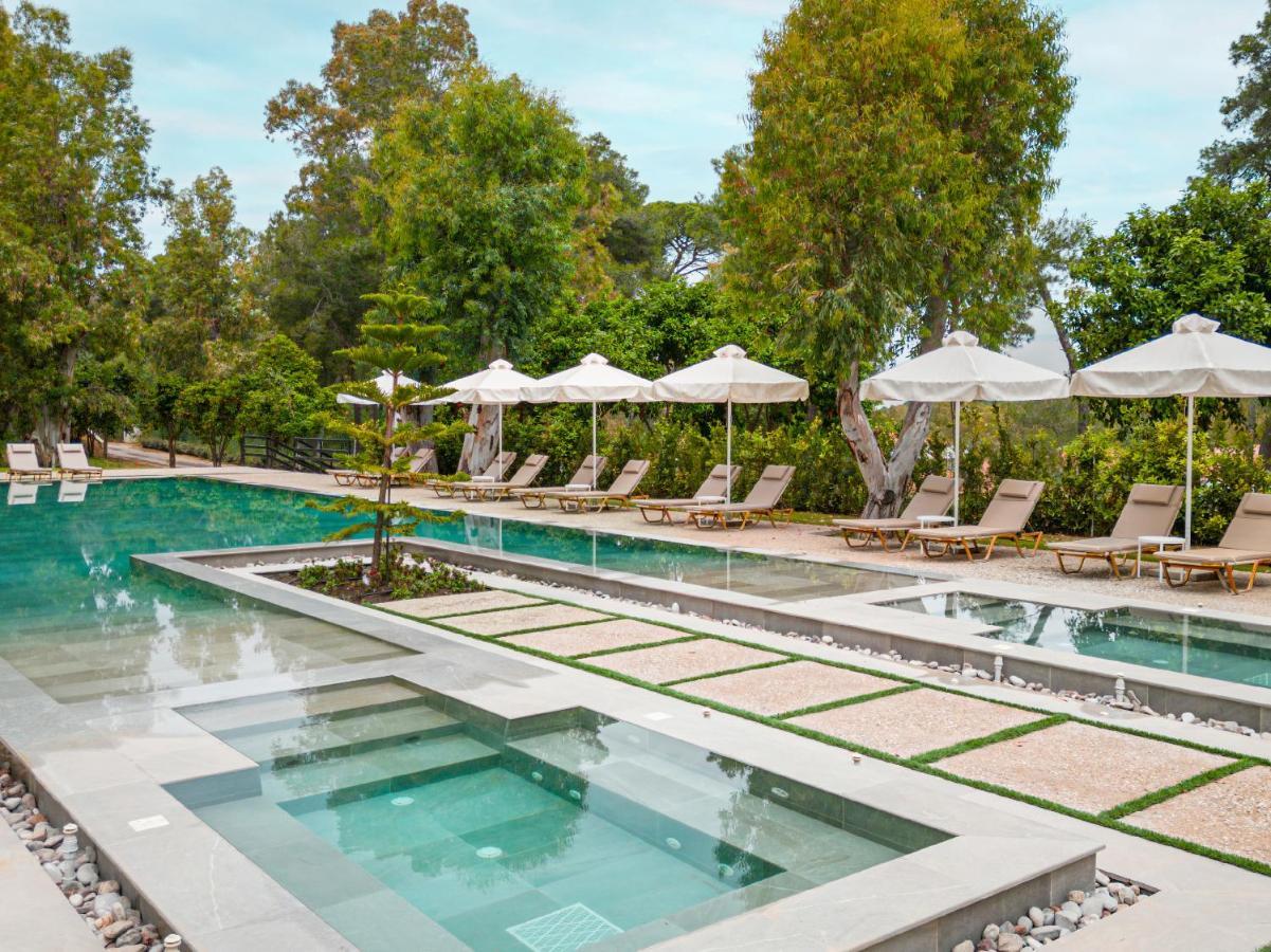 Grecotel Luxme Palms At Riviera Olympia & Aqua Park لوترا كيلينيس المظهر الخارجي الصورة