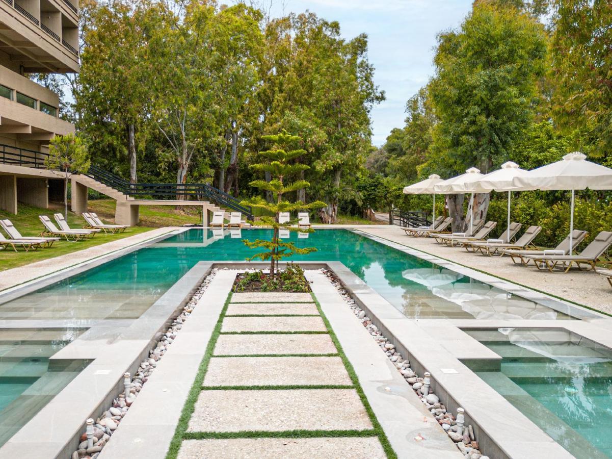 Grecotel Luxme Palms At Riviera Olympia & Aqua Park لوترا كيلينيس المظهر الخارجي الصورة