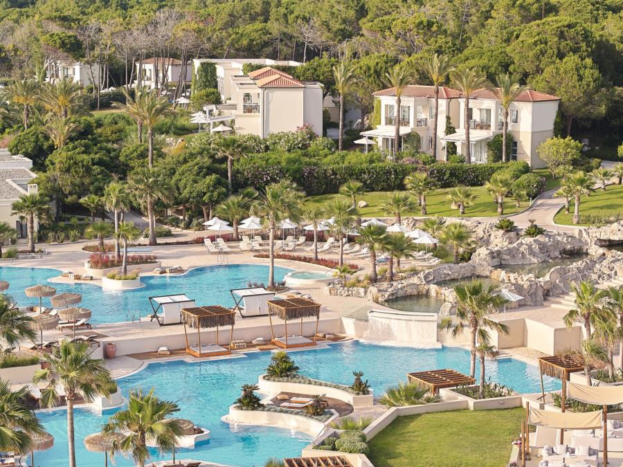 Grecotel Luxme Palms At Riviera Olympia & Aqua Park لوترا كيلينيس المظهر الخارجي الصورة